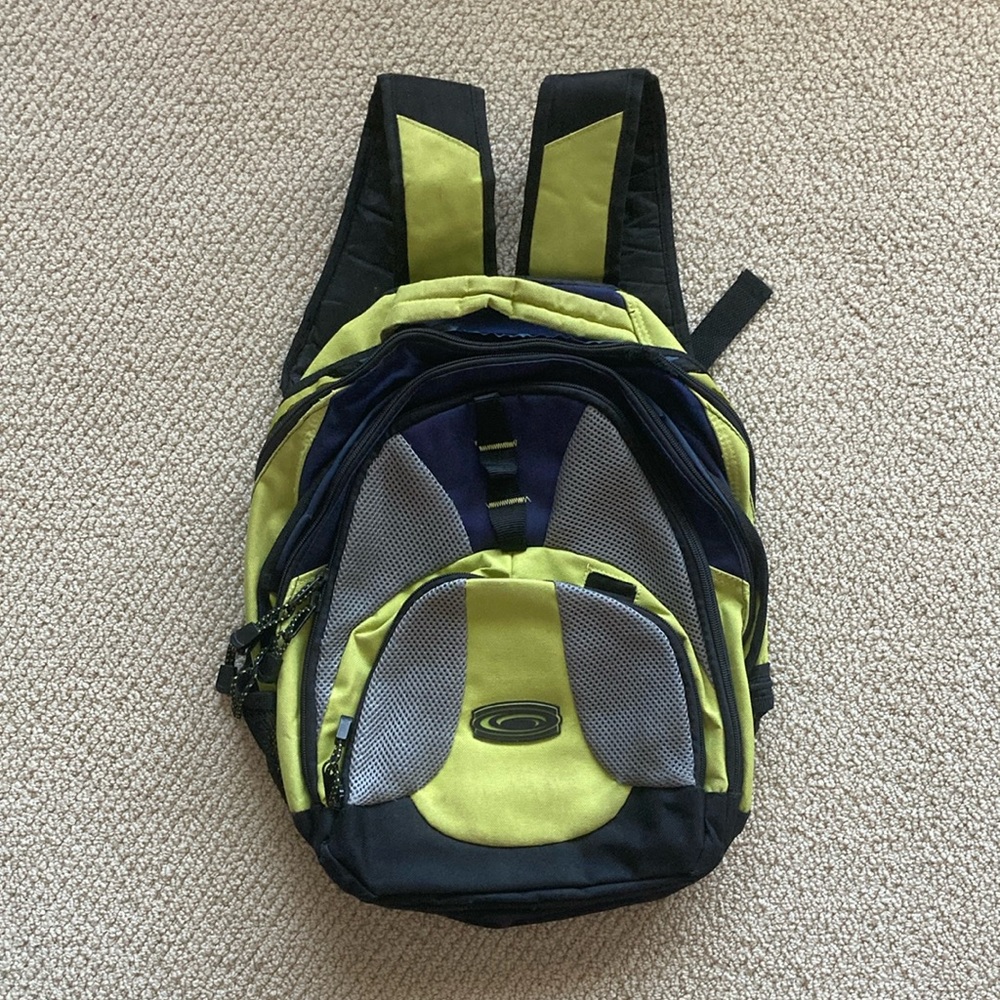 Target Technical Backpack 7+ Compartments Blue Gr… - image 1